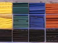 We'll use heat-shrink tubing on the connections