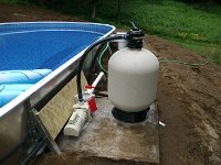 The pump and filter